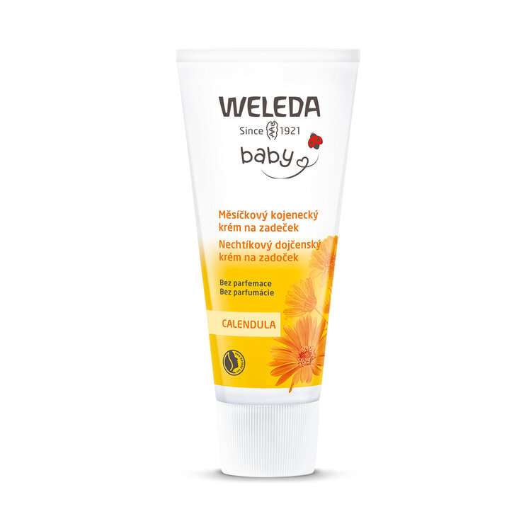 WELEDA Krém měsíčkový kojenecký na zadeček bez parfemace 75ml Weleda