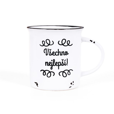 Keramický plecháček - Všechno nejlepší Albi Albi