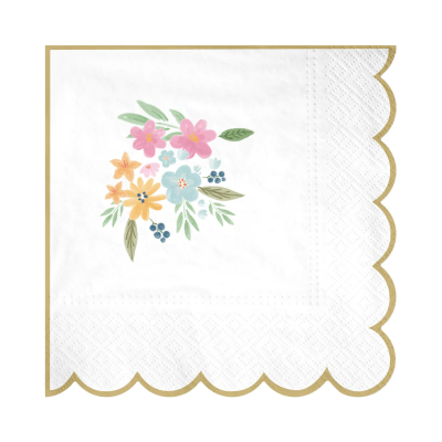 Ubrousky Jarní květiny 10 ks Albi Albi