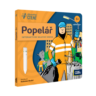 Minikniha povolání - Popelář Albi Albi