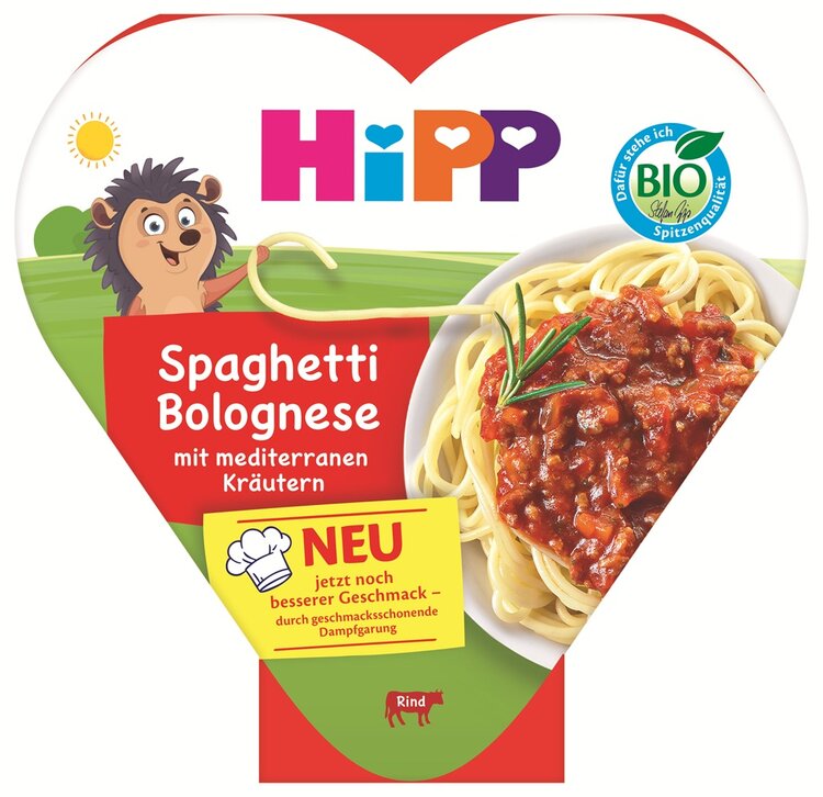HiPP BIO Boloňské špagety od 1. roku