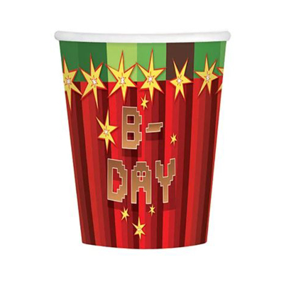 Kelímky B-Day Minecraft 8 ks