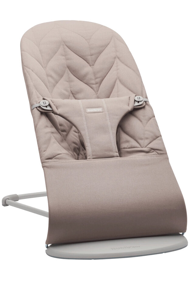 BABYBJÖRN Lehátko Bliss Sand Grey Woven Petal