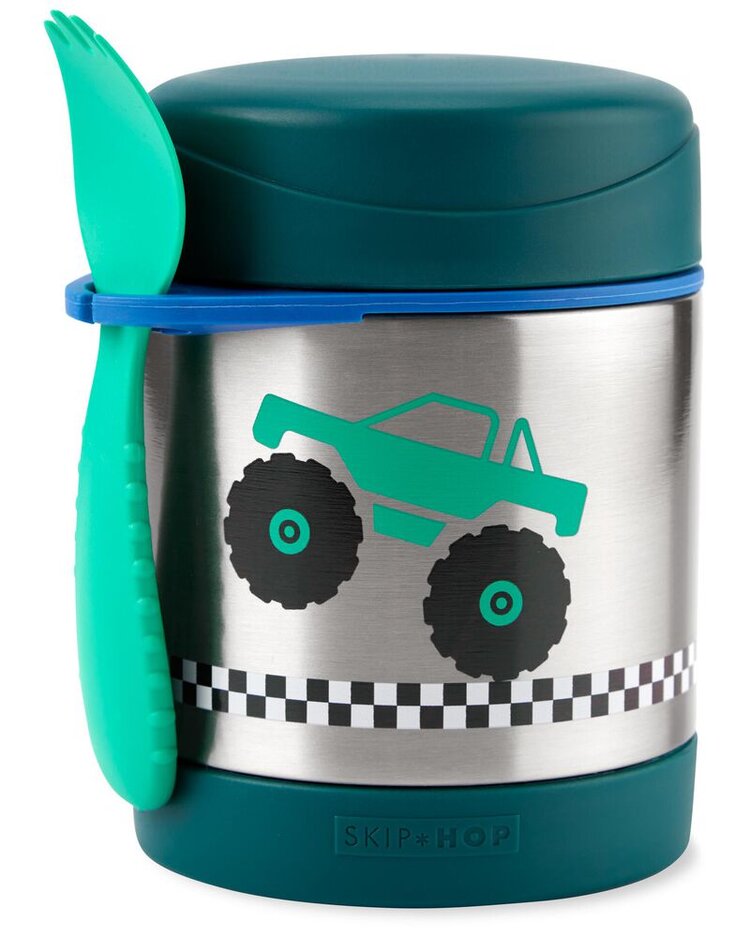 SKIP HOP Spark Style Termoska na jídlo se lžičkou/vidličkou Truck 325 ml