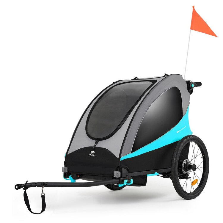 KINDERKRAFT Vozík 3v1 Nava Hawaiian Blue Kinderkraft