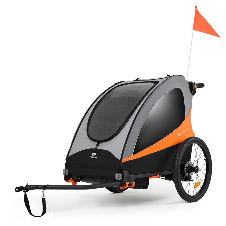 KINDERKRAFT Vozík 3v1 Nava Sunny Orange Kinderkraft