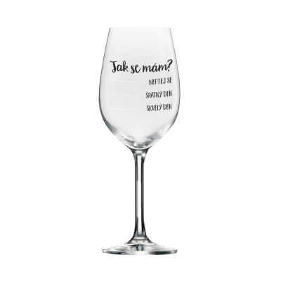 Mega sklenice na víno - Stupnice Albi Albi