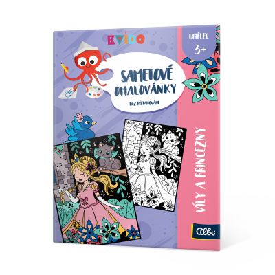 Sametové omalovánky - Víly Albi Albi