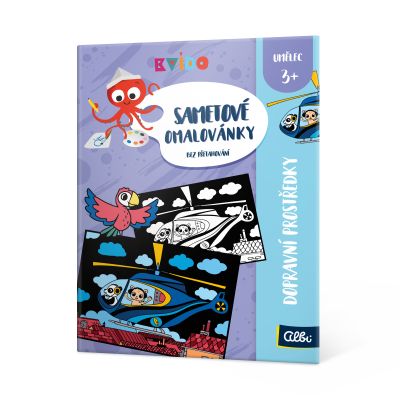 Sametové omalovánky - Doprava Albi Albi