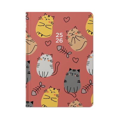 18 měsíční diář - Kočky Albi Albi