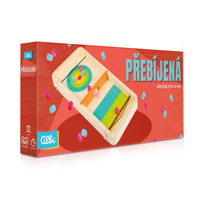Přebíjená - Dřevěná stolní hra Albi Albi
