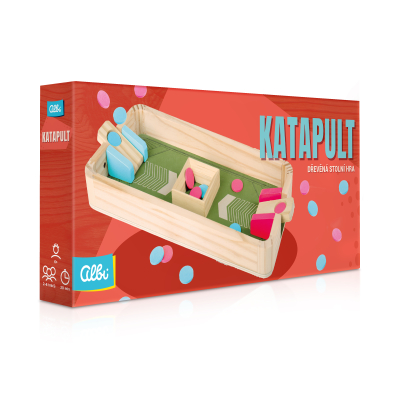 Katapult - Dřevěná stolní hra Albi Albi