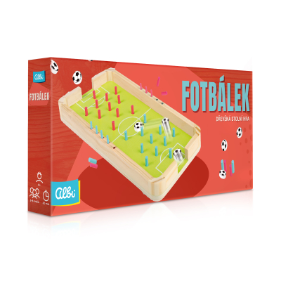 Fotbálek - Dřevěná stolní hra Albi Albi