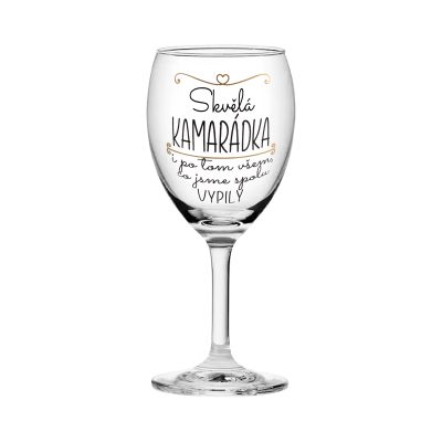 Vinná sklenice - Kamarádka Albi Albi