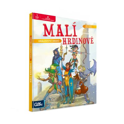 Kniha Malí hrdinové - Království draků Albi Albi