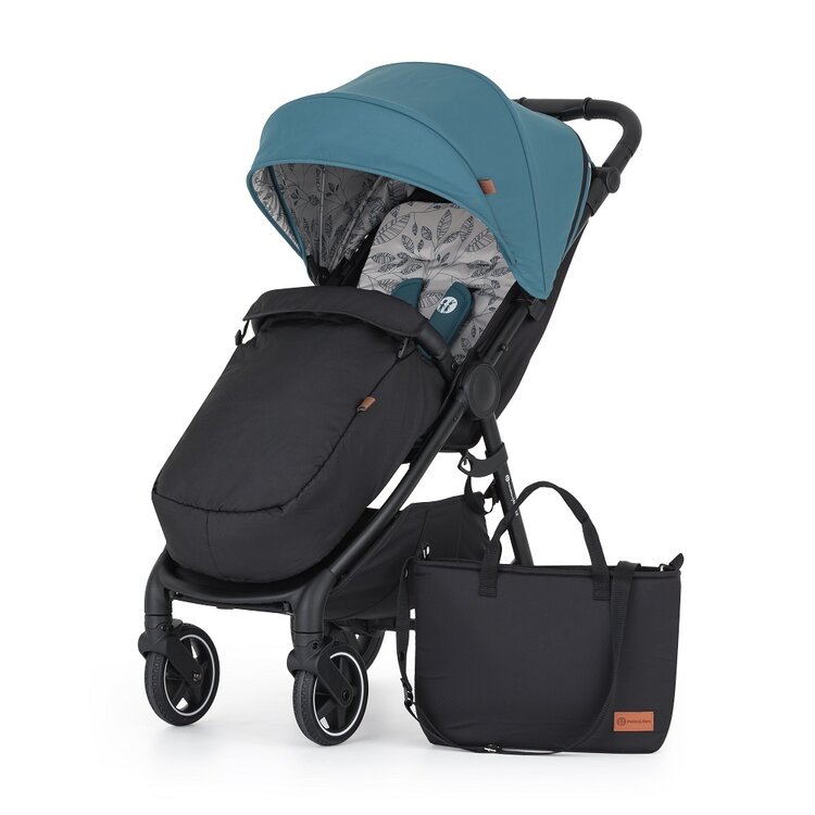 PETITE&MARS Kočárek sportovní Royal3 Black Ocean Blue Petite&Mars