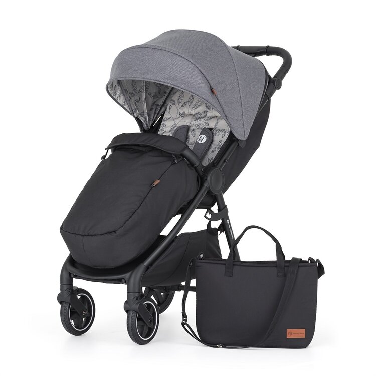 PETITE&MARS Kočárek sportovní Royal3 Black Ultimate Grey Petite&Mars
