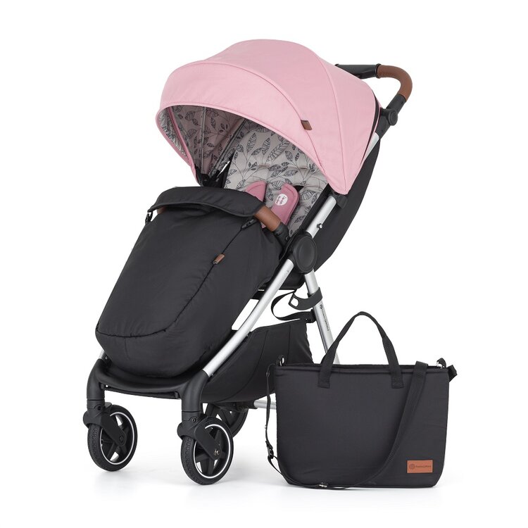 PETITE&MARS Kočárek sportovní Royal3 Silver Rose Pink Petite&Mars