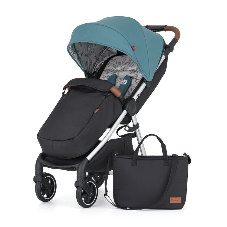 PETITE&MARS Kočárek sportovní Royal3 Silver Ocean Blue Petite&Mars