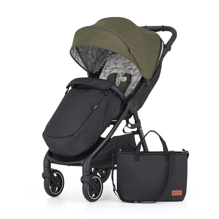 PETITE&MARS Kočárek sportovní Royal3 Black Mature Olive Petite&Mars
