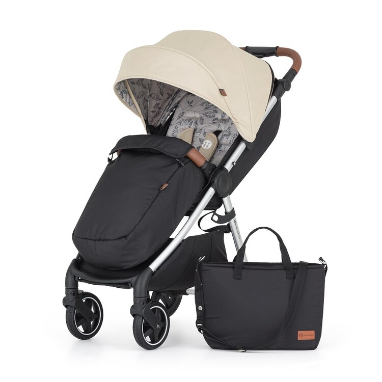 PETITE&MARS Kočárek sportovní Royal3 Silver Sahara Beige Petite&Mars