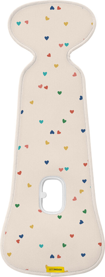 AEROMOOV Vložka do autosedačky Confetti Hearts 9-18kg Limited AeroMoov