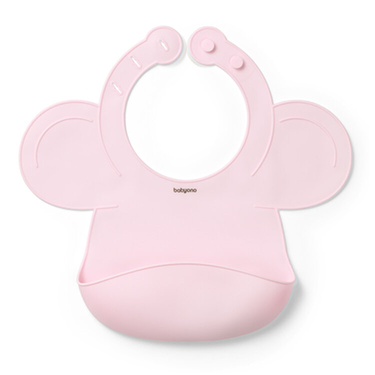 BABYONO Bryndák silikonový - Pink BabyOno