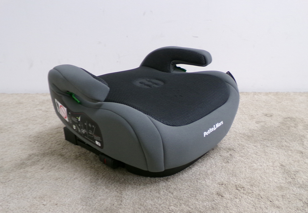 PETITE&MARS Podsedák Optimus Pro i-Size Grey Air 125 - 150 cm (22-36 kg) Petite&Mars