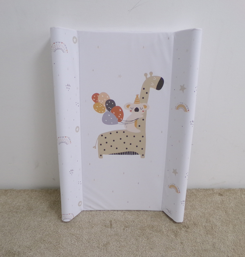 CEBA Podložka přebalovací 2-hranná s pevnou deskou (50x70) Comfort Giraffe Ceba