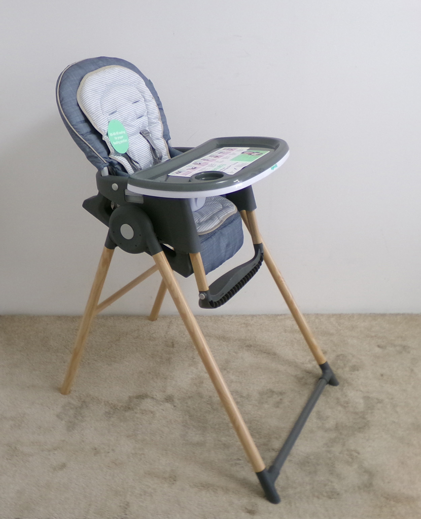 INGENUITY Židle jídelní Deluxe 7v1 Proper Positioner™ Chambray 0m+ do 23 kg Ingenuity