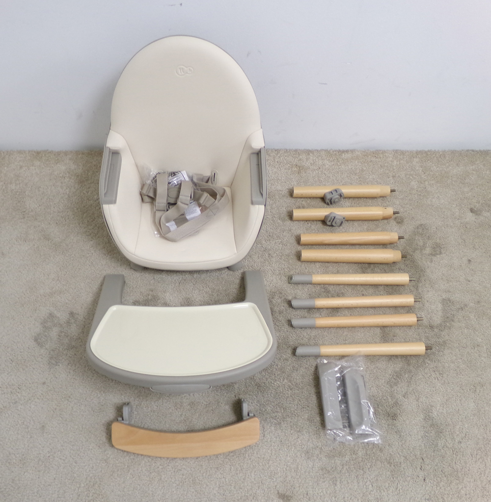 KINDERKRAFT Židlička jídelní FINI2 Beige Kinderkraft