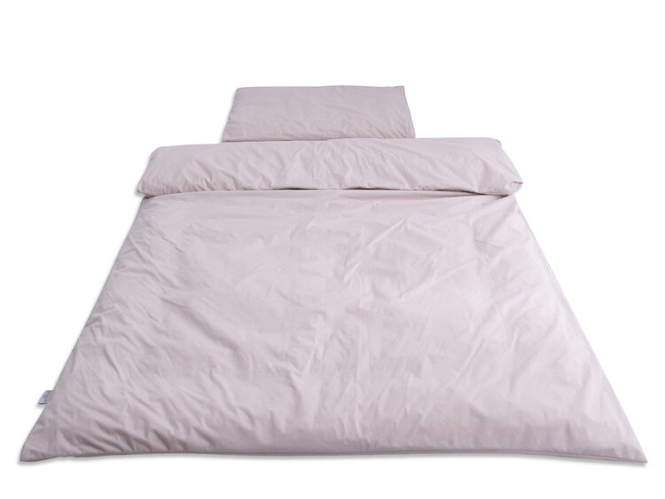BABYMATEX Prádlo ložní 2-dílné nepromokavé béžové 100 x 135 cm + 40 x 60 cm Babymatex