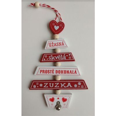 Vánoční ozdoba - Zuzka Albi Albi