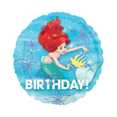 Balónek fóliový Happy Birthday Ariel Albi Albi