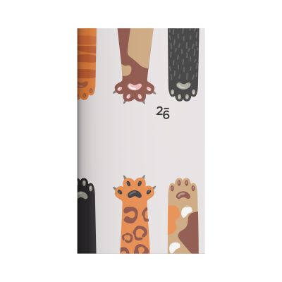 Čtrnáctidenní diář - Kočičí tlapky Albi Albi