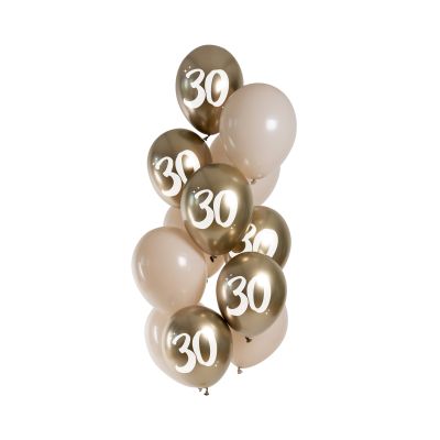 Balónky latexové Jubileum 30 set 12 ks Albi Albi