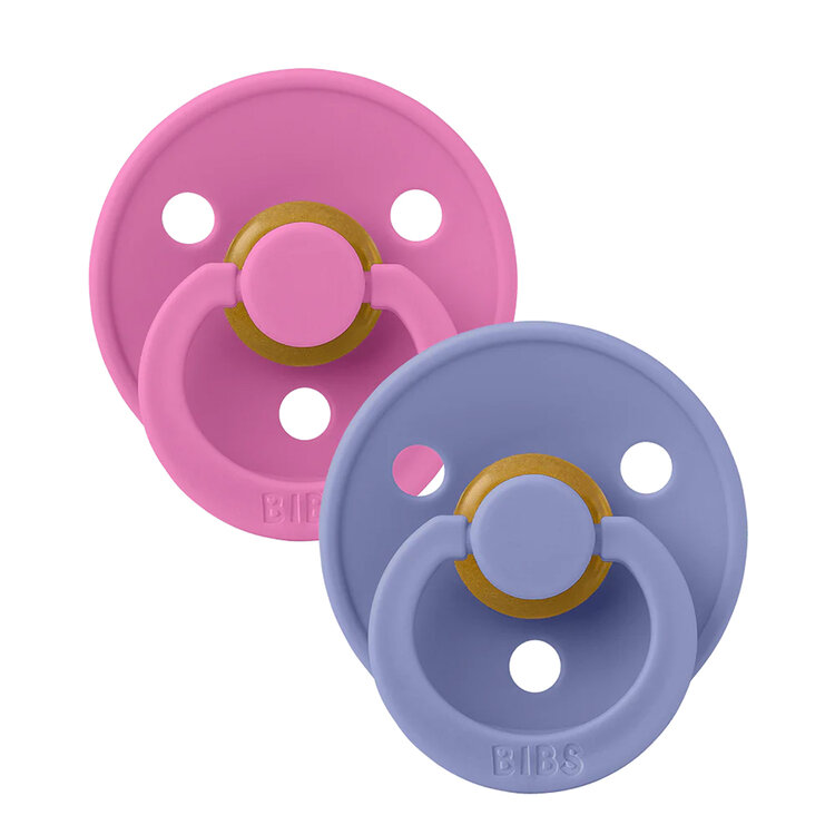 BIBS Dudlíky z přírodního kaučuku Colour 2ks