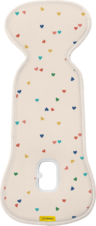 AEROMOOV Vložka do autosedačky Confetti Hearts 0-13kg Limited AeroMoov