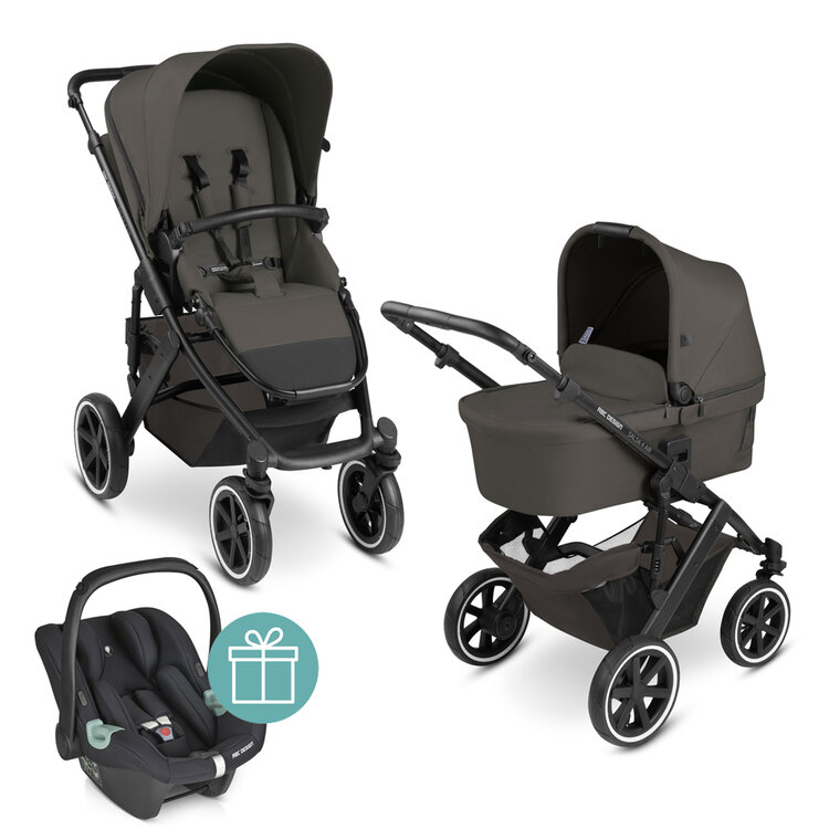 ABC DESIGN Kočárek kombinovaný Salsa 4 Air cloud + autosedačka zdarma ABC Design