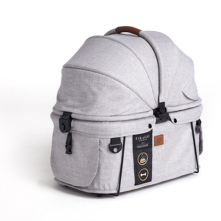 FIKAGO Nosič pro psy a kočky Sway Grey Huskey FIKAGO