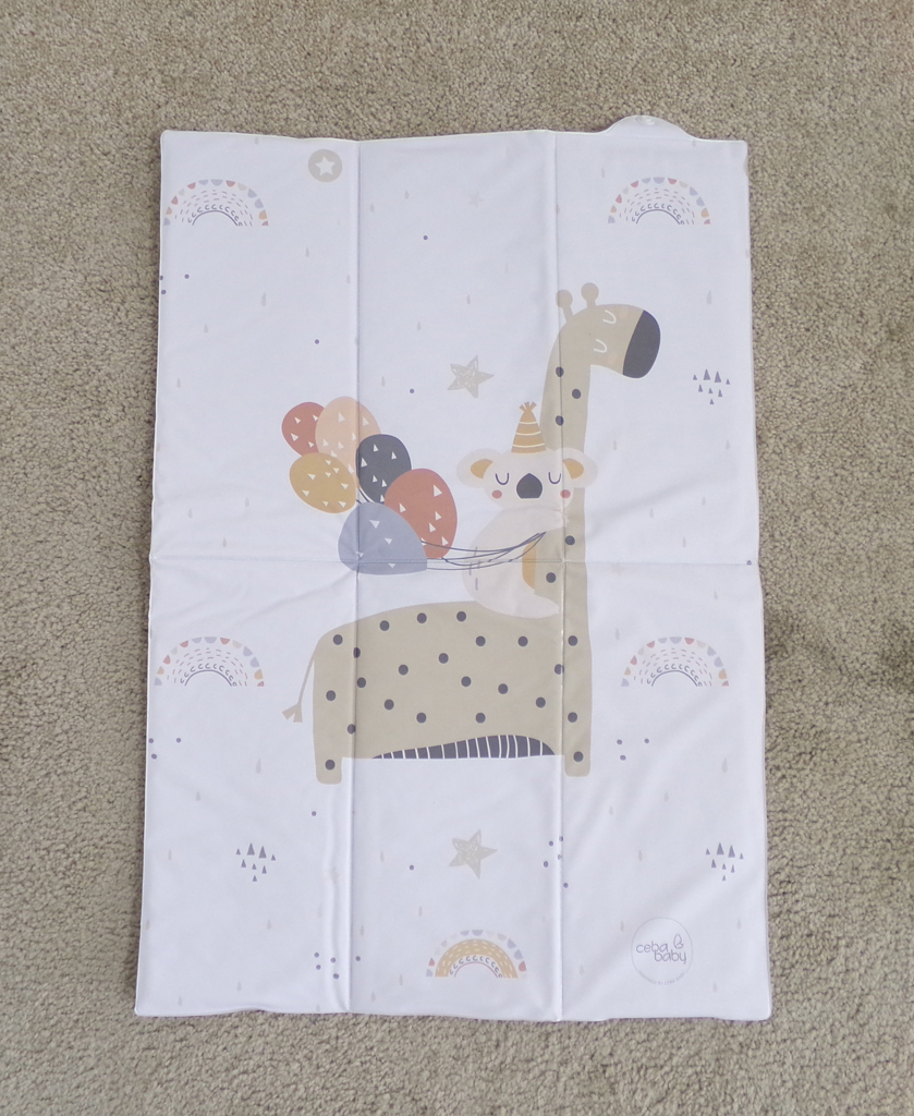 CEBA Podložka přebalovací cestovní (40x60) Giraffe Ceba
