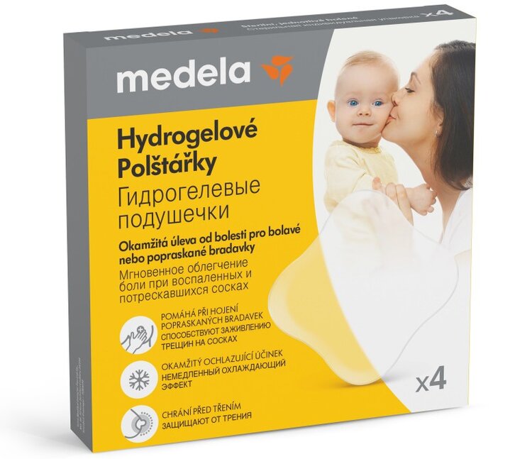 MEDELA Polštářky hydrogelové 4 ks Medela