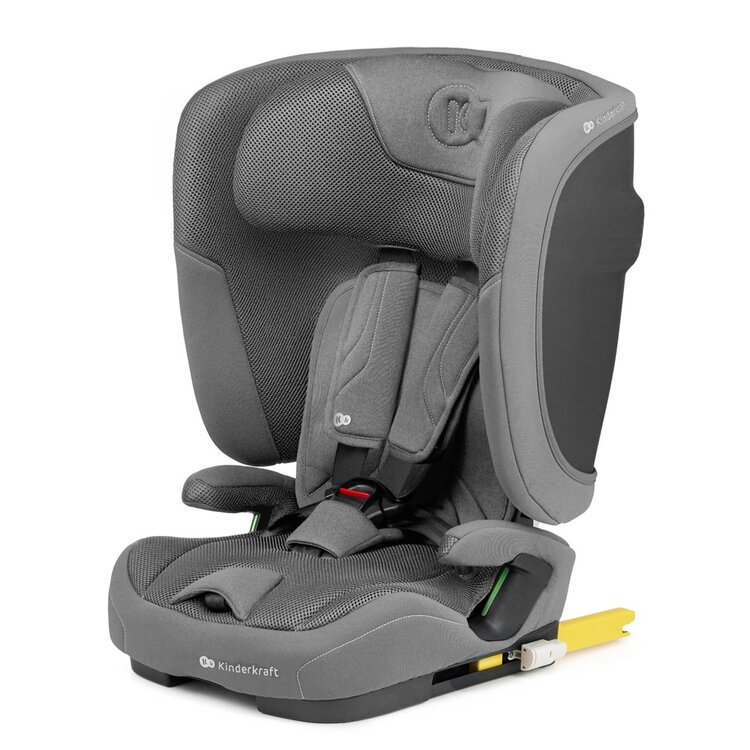 KINDERKRAFT Autosedačka Fix2Go i-Size 76-150 cm Grey Kinderkraft