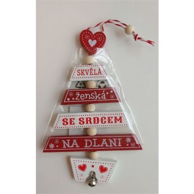 Vánoční ozdoba - Skvělá ženská Albi Albi