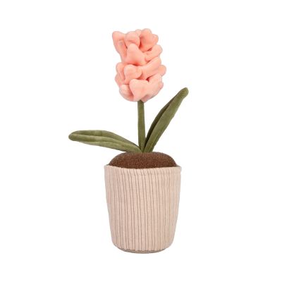 Plyšová dekorace - Růžový hyacint Albi Albi