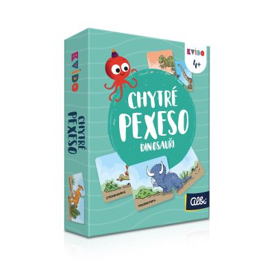 Chytré pexeso - Dinosauři 2. vydání Albi Albi