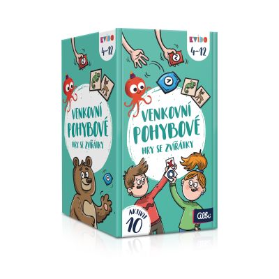 Venkovní pohybové hry se zvířátky - Kvído Albi Albi