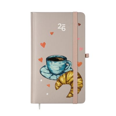 Kapesní diář - Káva a croissant Albi Albi