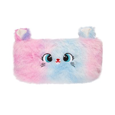 Chlupaté pouzdro - Modro-růžové zvířátko Albi Albi