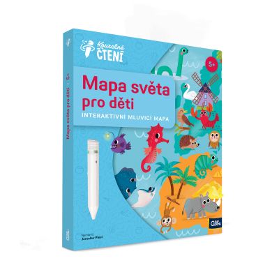 Mapa světa pro děti Albi Albi